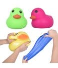 Squishy Dehnbare Figuren Ente 4er-Sortiment 15 cm Display (4)