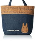 Mein Nachbar Totoro Lunch Tasche cork & denim style Totoro