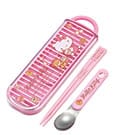 Hello Kitty Essstäbchen & Löffel Sweety pink