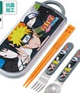 Naruto Essstäbchen & Löffel & Gabel Set Team 7
