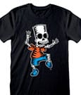 Simpsons T-Shirt Skeleton Bart Größe S