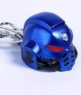 Warhammer 40K Metall-Schlüsselanhänger Space Marine Primaris Helmet Ultramarine