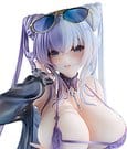 Azur Lane PVC Figur 1/7 Ying Swei Blue Waves, Limpid Summer Ver. 18 cm