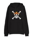 One Piece Sweater Skull Schwarz
