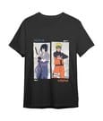 Naruto Shippuden T-Shirt Naruto vs Sasuke Black