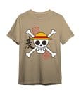 One Piece T-Shirt Skull Sand