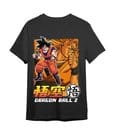 Dragon Ball Z T-Shirt Goku & Super Saiyan Schwarz