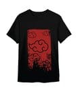 Naruto Shippuden T-Shirt Akatsuki Black