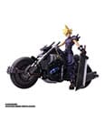 Final Fantasy VII Bring Arts Actionfigur und Fahrzeug Cloud Strife & Hardy-Daytona 15 cm