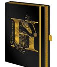 Harry Potter Premium Notizbuch A5 Hufflepuff Foil