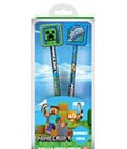 Minecraft Bleistifte mit Topper 2er-Pack