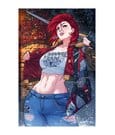 Dynamite Entertainment Kunstdruck Red Sonja 61 x 41 cm - ungerahmt
