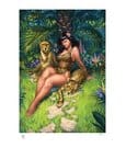 Bettie Page Kunstdruck Jungle Bettie 46 x 61 cm - ungerahmt