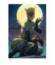 DC Comics Kunstdruck Catwoman: Batman the Animated Series 46 x 61 cm - ungerahmt
