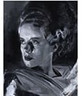 Frankensteins Braut Kunstdruck Bride of Frankenstein by Chris Valentine 41 x 31 cm - ungerahmt