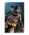 DC Comics Kunstdruck Batman & Catwoman 61 x 41 cm - ungerahmt