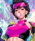 X-Men Marvel Kunstdruck Jubilee 46 x 61 cm - ungerahmt