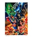 DC Comics Kunstdruck Justice League Unlimited 46 x 61 cm - ungerahmt