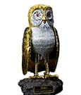 Kampf der Titanen Statue Ray Harryhausens Bubo Gold Patina Edition Deluxe Ver. 34 cm