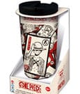 One Piece Edelstahl-Reisebecher Cards