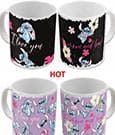 Lilo & Stitch Tasse mit Thermoeffekt Stitch & Angel 325 ml