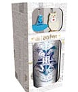 Harry Potter Glas Tumbler mit Trinkhalmen Hogwarts 485 ml
