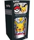 Pokémon Glas Tumbler mit Trinkhalmen Pikachu 485 ml
