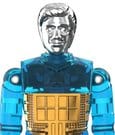 Micronauts ReAction+ Actionfigur Wave 03 Time Traveler (Translucent Blue) 10 cm