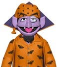 Sesamstraße ReAction Actionfigur Wave 06 Count Von Count (PJs) 10 cm