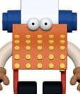 Sesamstraße ReAction Actionfigur Wave 06 Typewriter Guy 10 cm