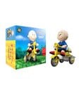 Peanuts Super Cycles Fahrzeug Charlie Brown (Blue w/ Yellow Trike)