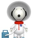 Peanuts Supersize Vinyl Actionfigur Snoopy White Spacesuit 30 cm