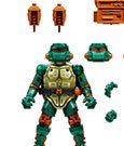 Teenage Mutant Ninja Turtles Ultimates Actionfigur Warrior Metalhead Michelangelo 18 cm