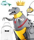 Transformers Ultimates Actionfigur Grimlock (Dino Mode) 23 cm