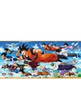 Dragon Ball Z XXL Schreibtischunterlage Goku's Friends