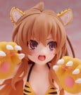 Toradora! Desktop Cute PVC Figur Taiga Aisaka (Tiger Costume Swimwear Ver.) 13 cm