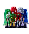 Legacysoul Actionfigur Microman Command No. 2 4er Set