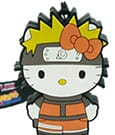 Naruto Shipudden x Hello Kitty PVC Schlüsselanhänger Hello Kitty Naruto