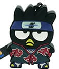 Naruto Shipudden x Hello Kitty PVC Schlüsselanhänger Badtzt Maru Itachi