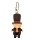 Professor Layton und die Neue Welt des Dampfes Plüsch-Schlüsselanhänger Metall 16 cm