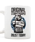 Original Stormtrooper Tasse Enlist Today White