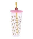 Pusheen Becher mit Strohhalm 700 ml