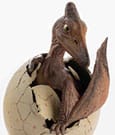 Jurassic Park III ECC Elite Creature Line Statue Hatching Pterosaur 16 cm