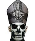 Ghost Maske mit Hut Papa Emeritus II Deluxe