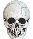Mabry Monsters Maske Night Owl Skull White