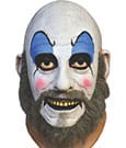 Haus der 1000 Leichen Latex-Maske mit Kunsthaar Captain Spalding