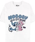Lilo & Stitch T-Shirt Nobody Gets Left Behind Größe L
