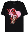 Deadpool T-Shirt I Heart You Größe XL