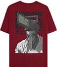 Chainsaw Man T-Shirt Smile Bordeaux  Größe M