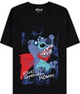 Lilo & Stitch T-Shirt Superhero Black  Größe M